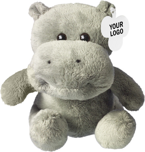 Rhino neushoorn knuffel bedrukken met logo