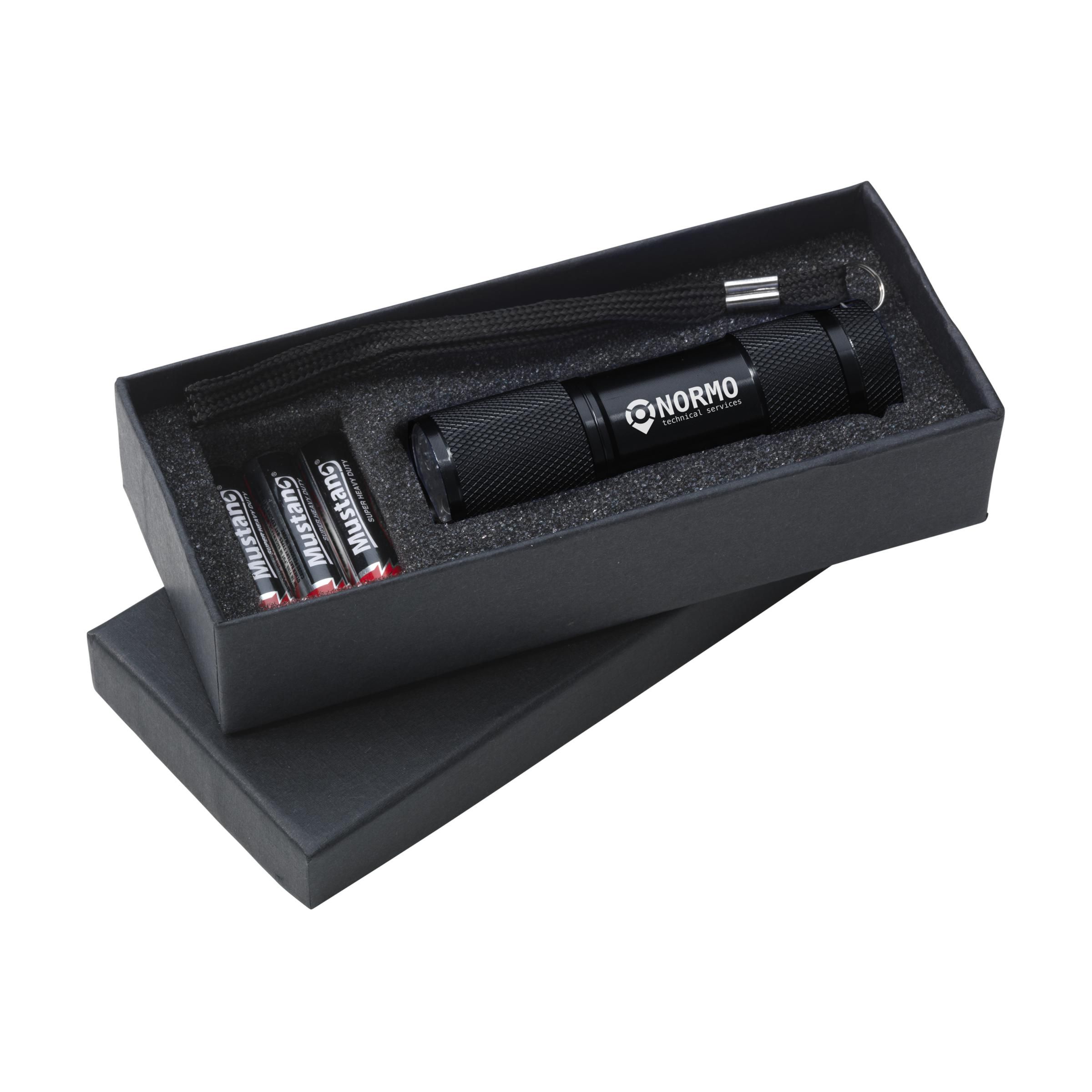 NineLED zaklampje bedrukken met logo