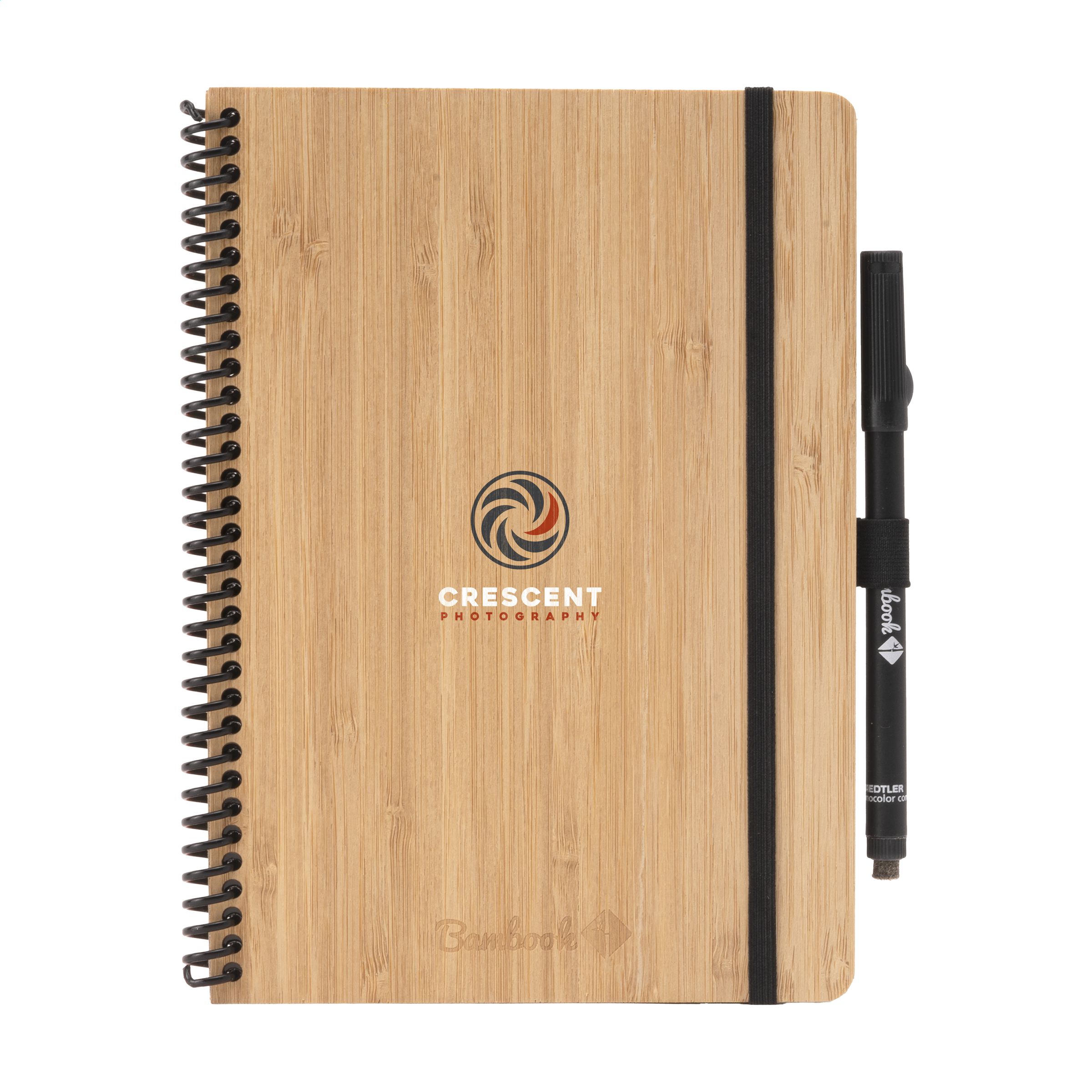 Bambook Classic Hardcover A5 Notitieboek uitwisbaar.  bedrukken met logo