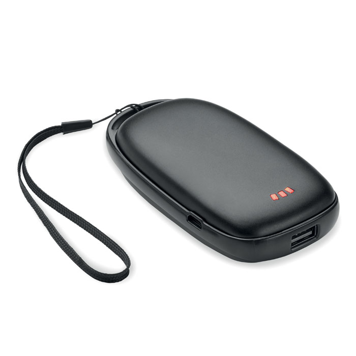 Handwarmer 4000 mAh powerbank bedrukken met logo