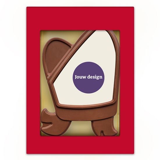 ChocoMijter melk (175gram) bedrukken met logo