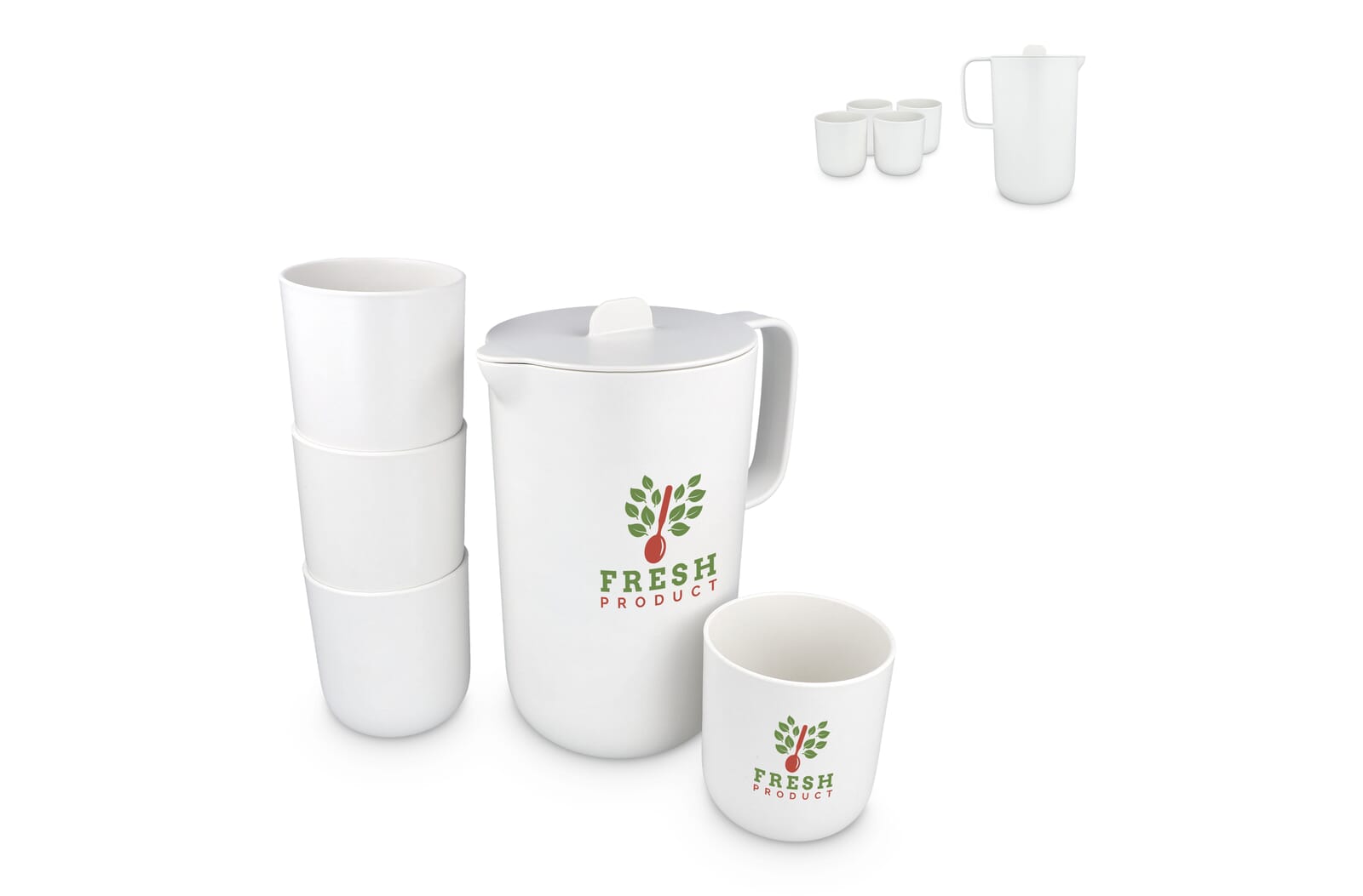 InSideOut Liv 5-delige Drinkset rPET bedrukken met logo