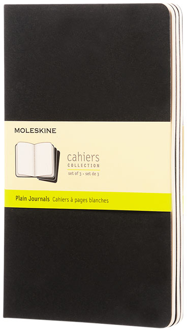 Moleskine Cahier Journal L - effen bedrukken met logo