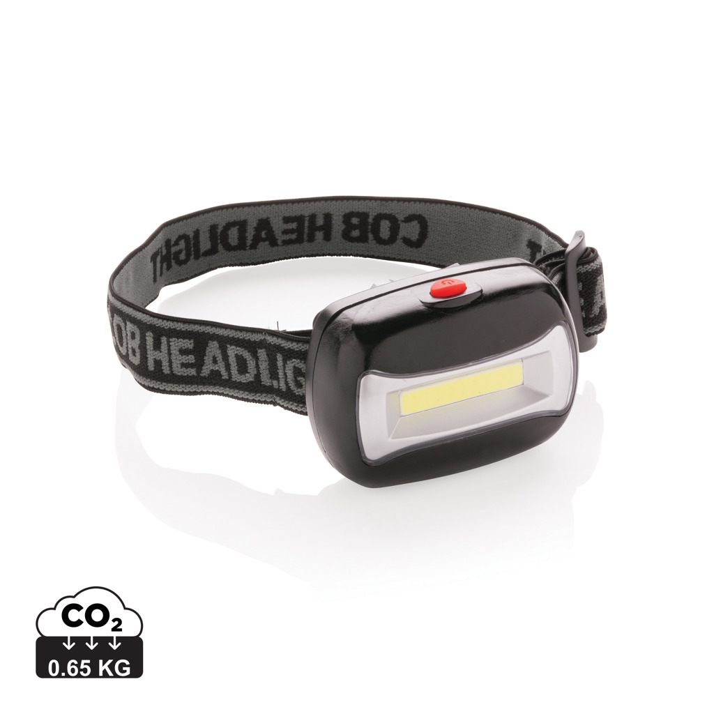 Alps COB hoofdlamp bedrukken met logo