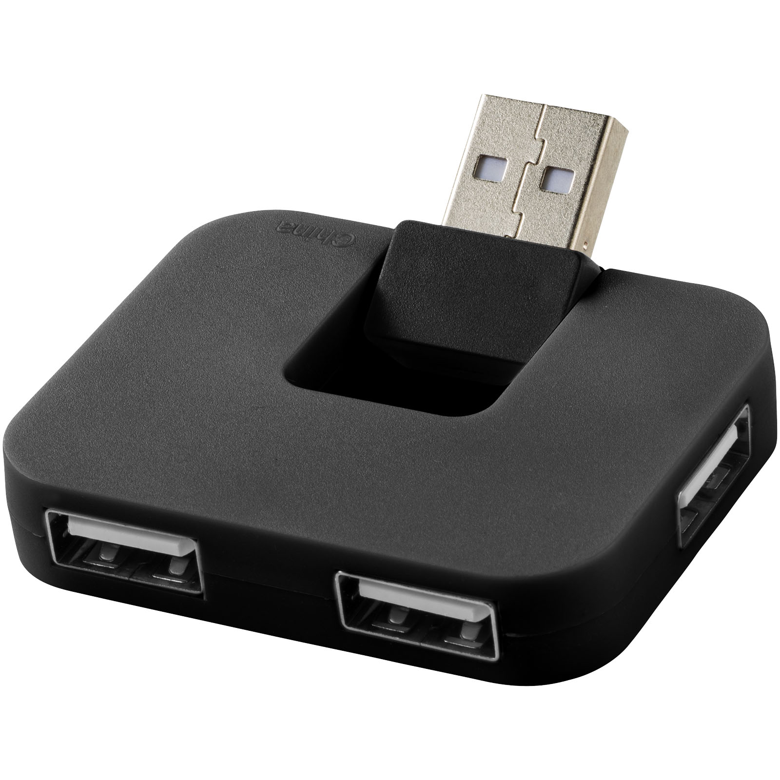 Gaia 4 poorts USB hub bedrukken met logo