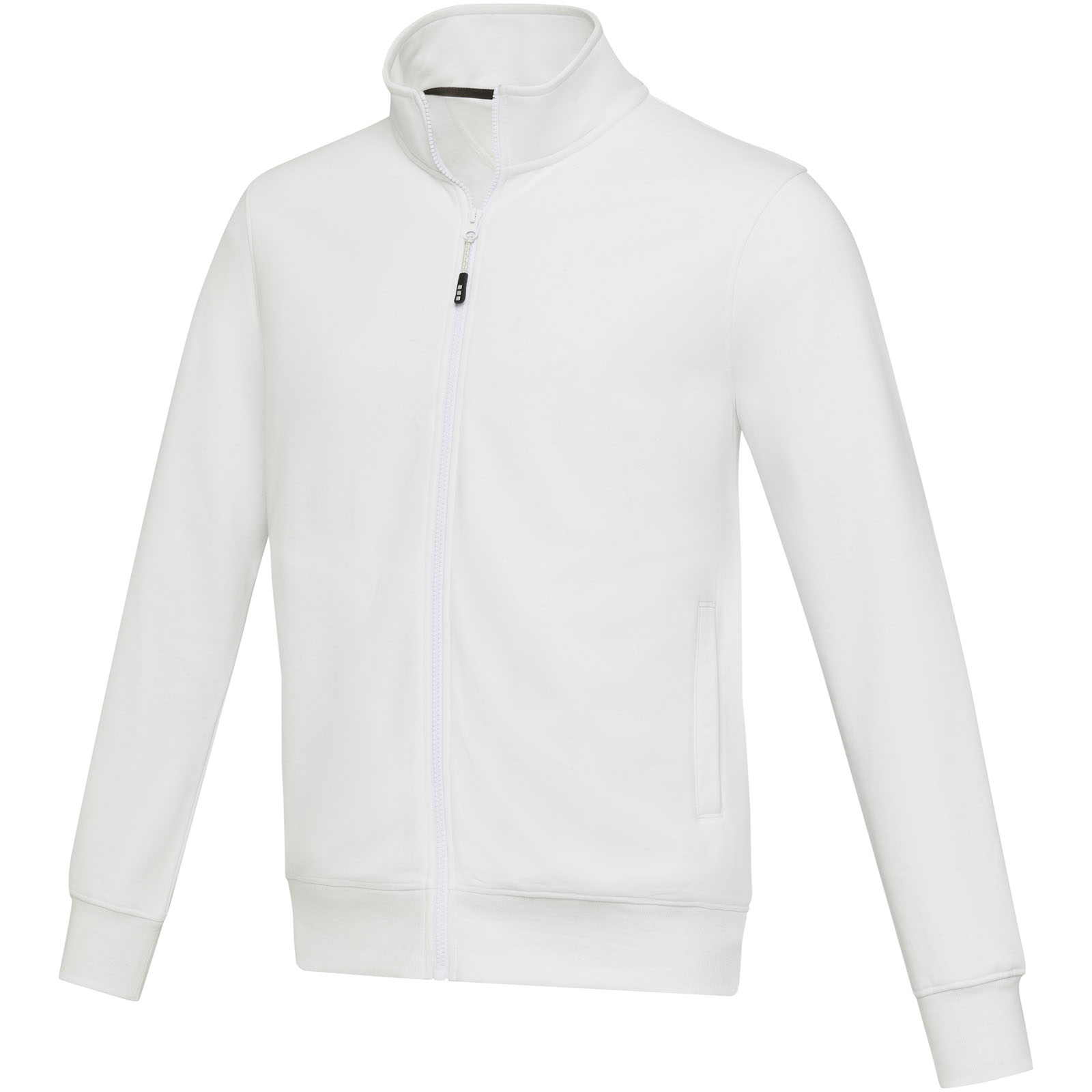Galena unisex Aware™ gerecyclede trui met volledige rits bedrukken met logo