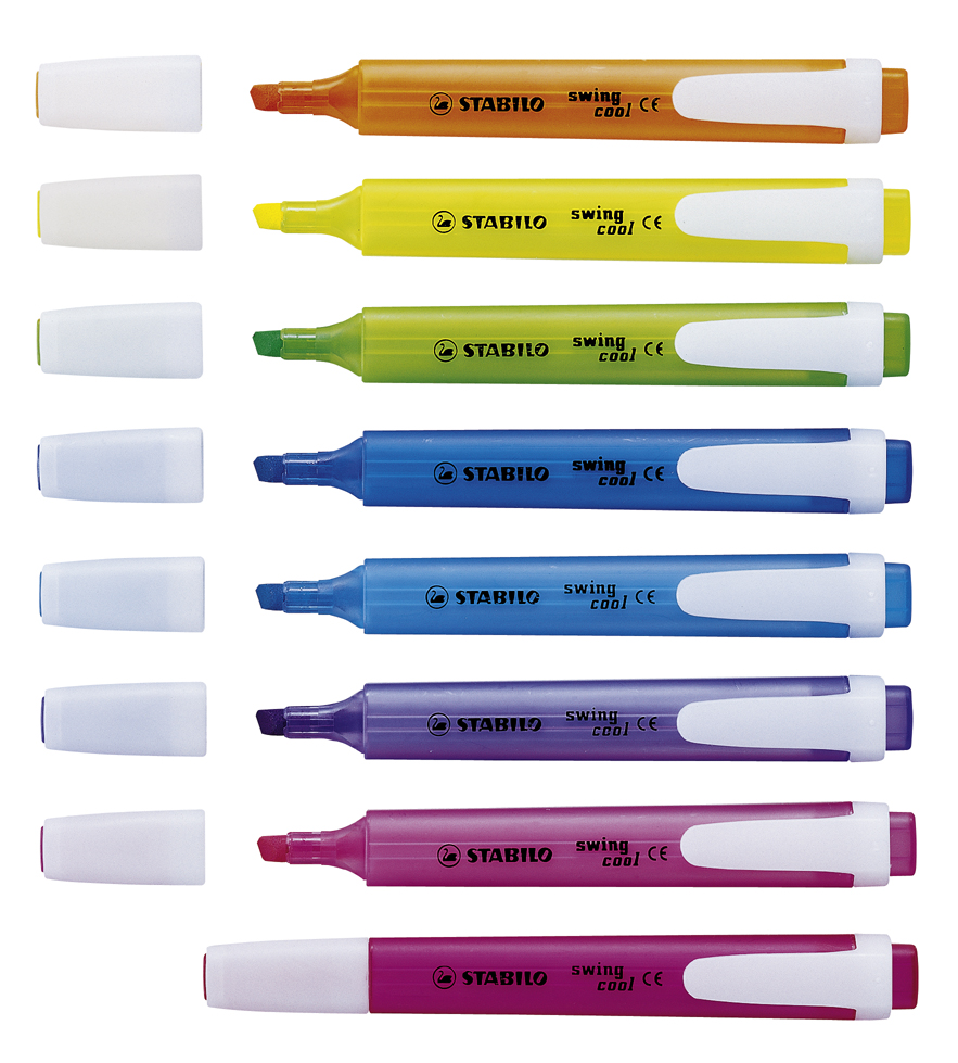 STABILO swing cool highlighter bedrukken met logo