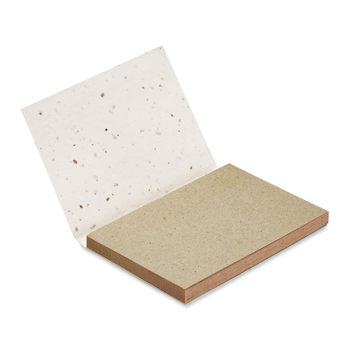 GrowPaper memoblok bedrukken met logo