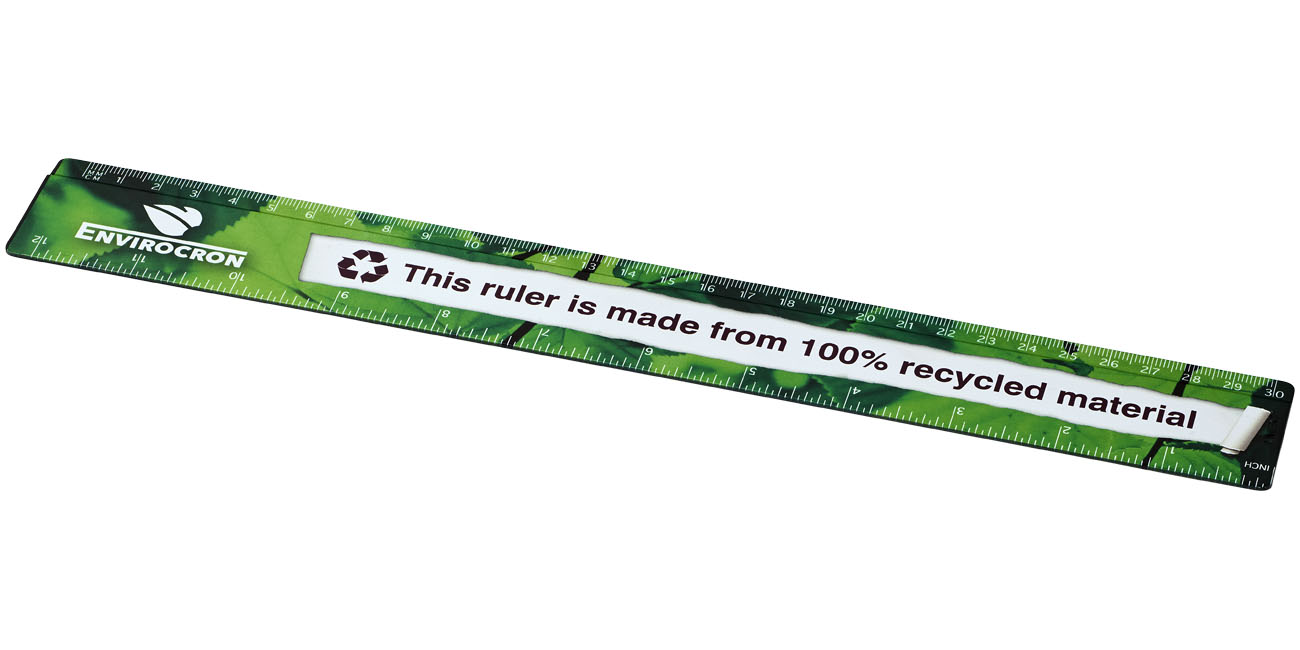 BeniciaRecycle liniaal (30 cm) bedrukken met logo
