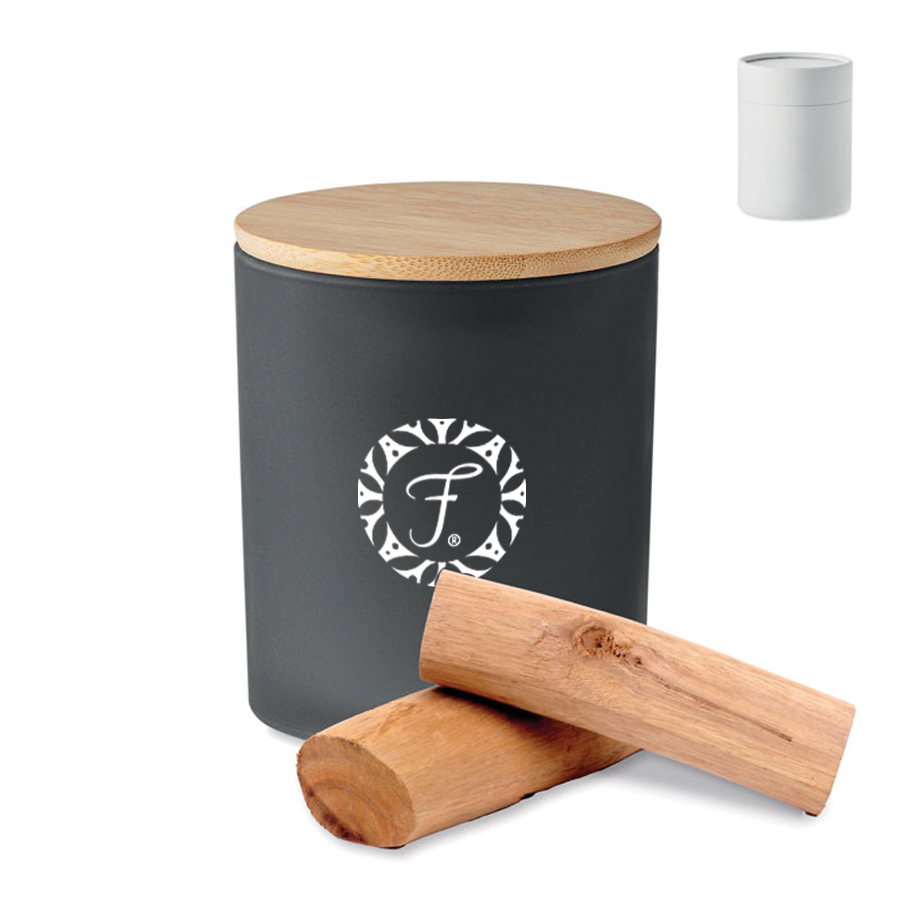 Chatenay Plantaardige waskaars 280 gr bedrukken met logo