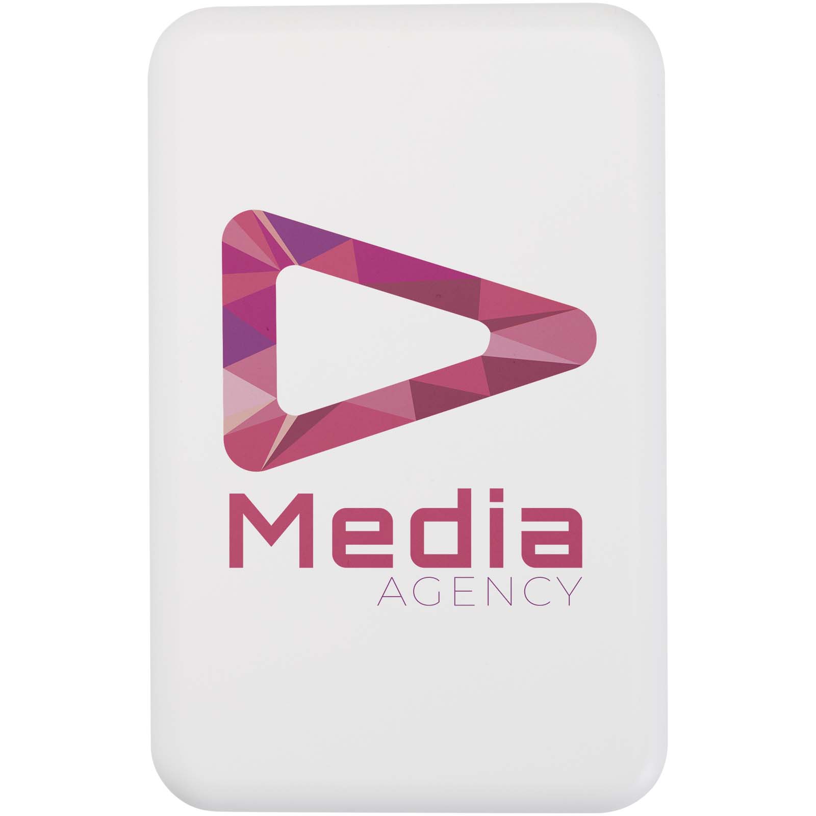 Acrab magnetische draadloze powerbank van 10.000 mAh 15 W met 20 W PD van gerecycled plastic bedrukken met logo