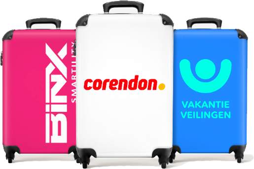 Handbagage koffer (36 L) bedrukken met logo