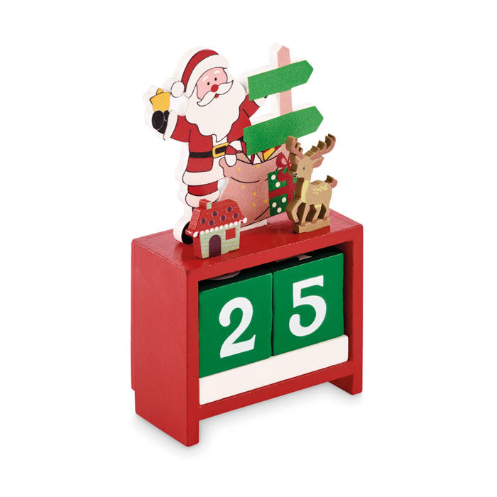 Kerst aftelkalender bedrukken met logo
