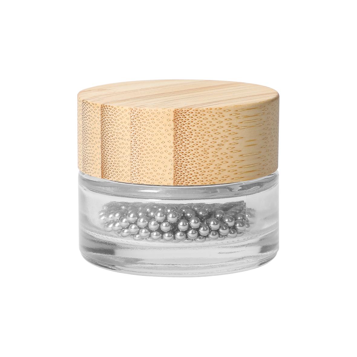 Cleaning beads, "Pure", natural bedrukken met logo