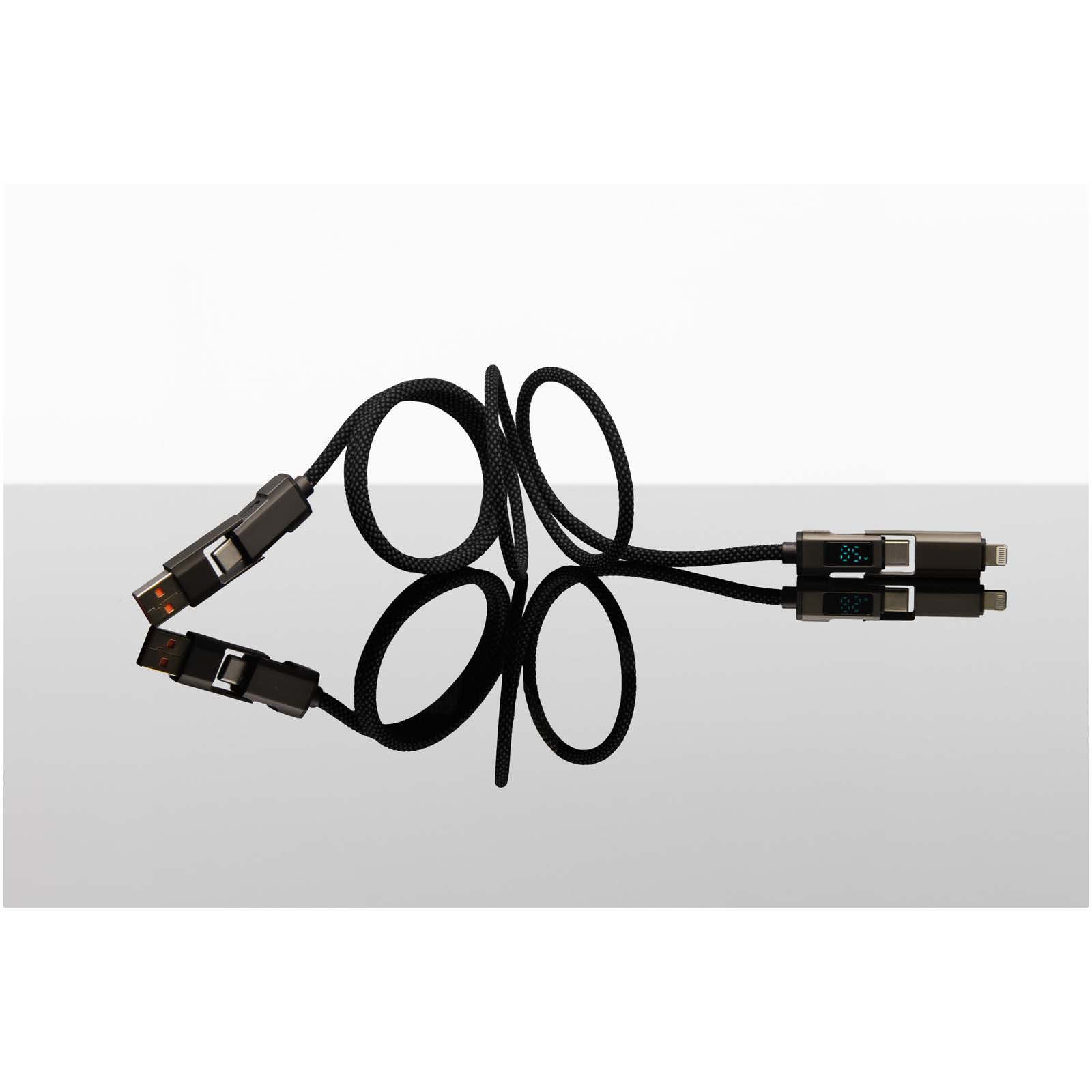 SCX.design C57 100 W magnetische kabel met display bedrukken met logo