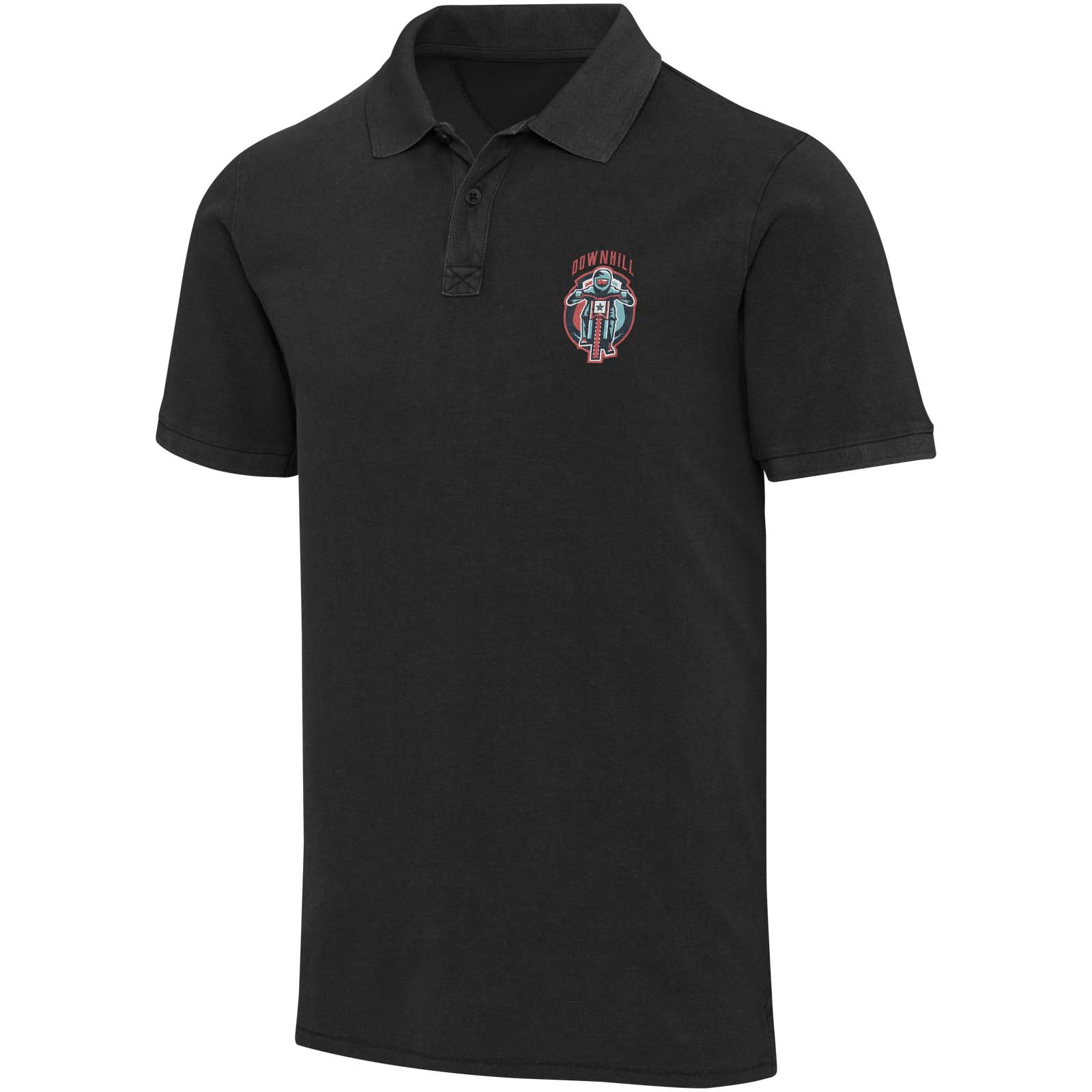 Calgary 200 g/m2 gewassen herenpolo bedrukken met logo