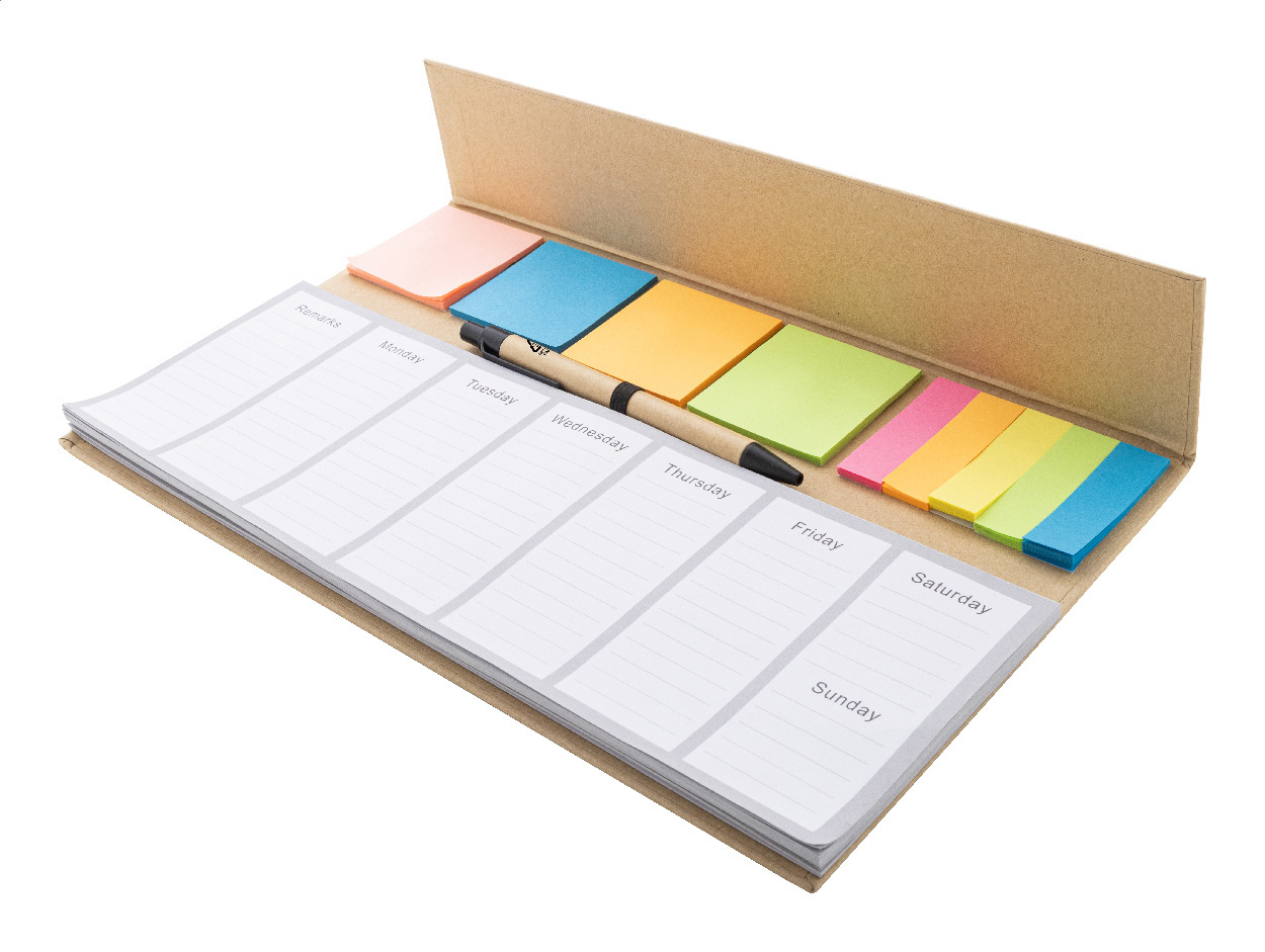 week-desktopplanner bedrukken met logo