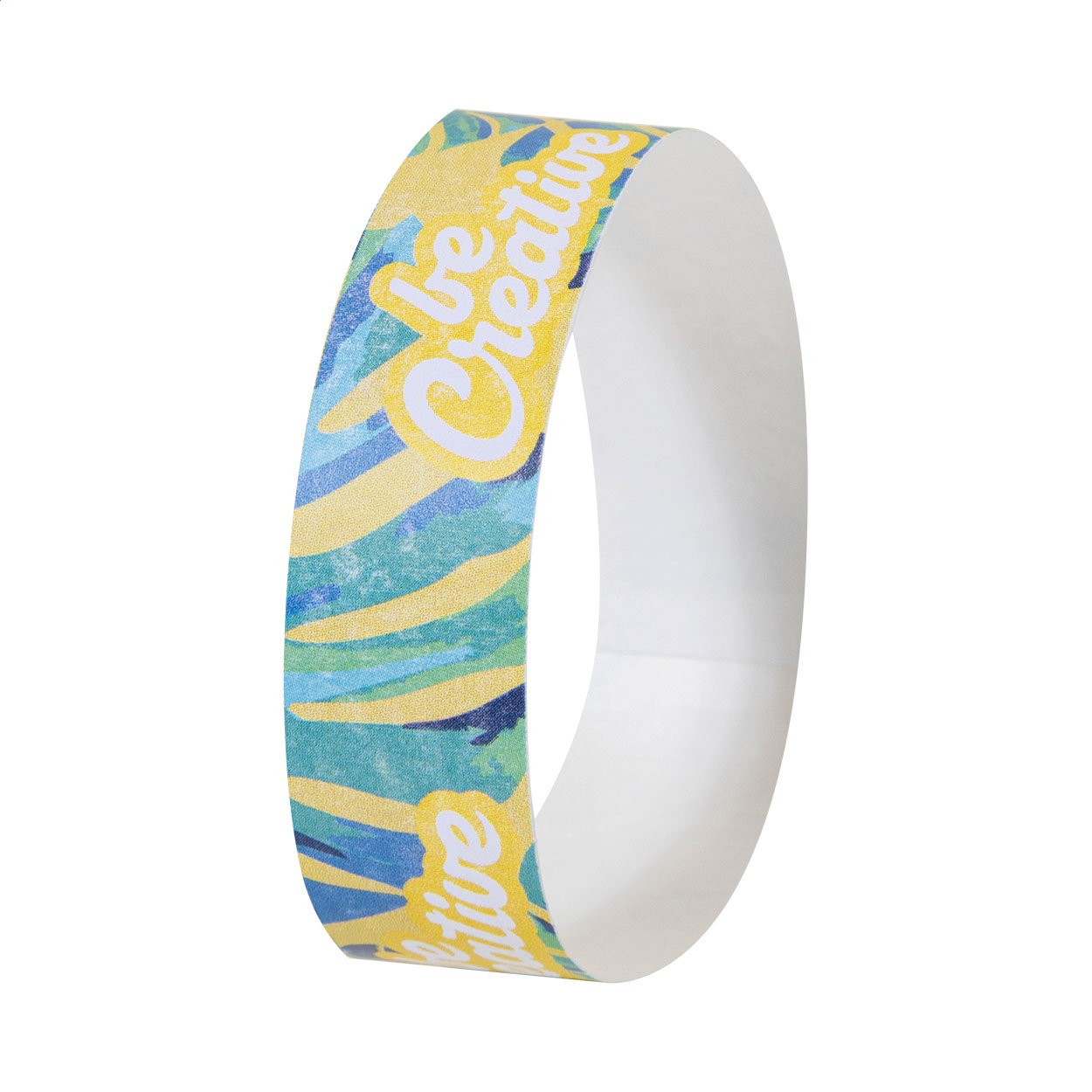 Wristvek Creative custon made tyvek polsbandjes (10 st) bedrukken met logo