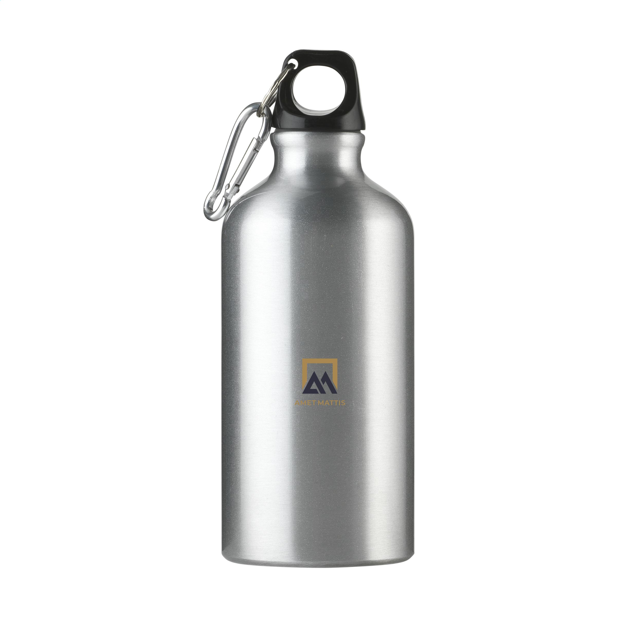 AluMini GRS Recycled 500 ml waterfles bedrukken met logo