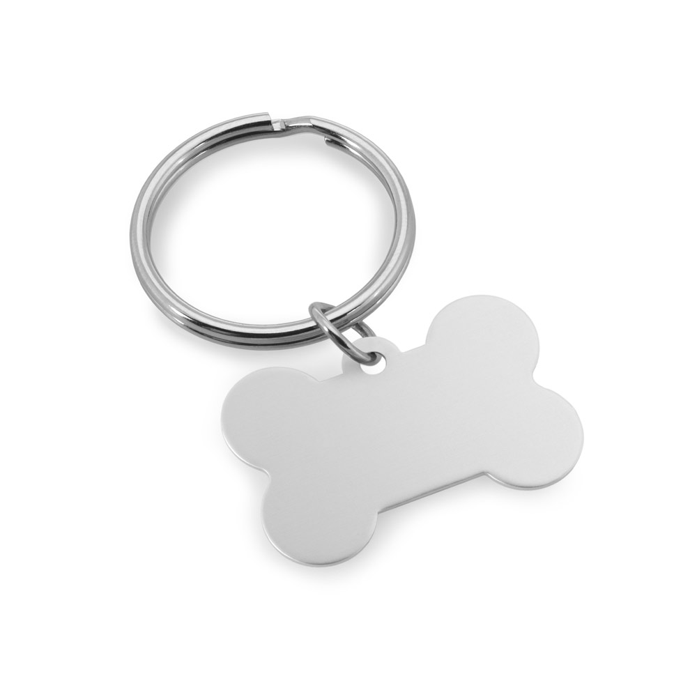 PAW. Aluminium sleutelhanger bedrukken met logo