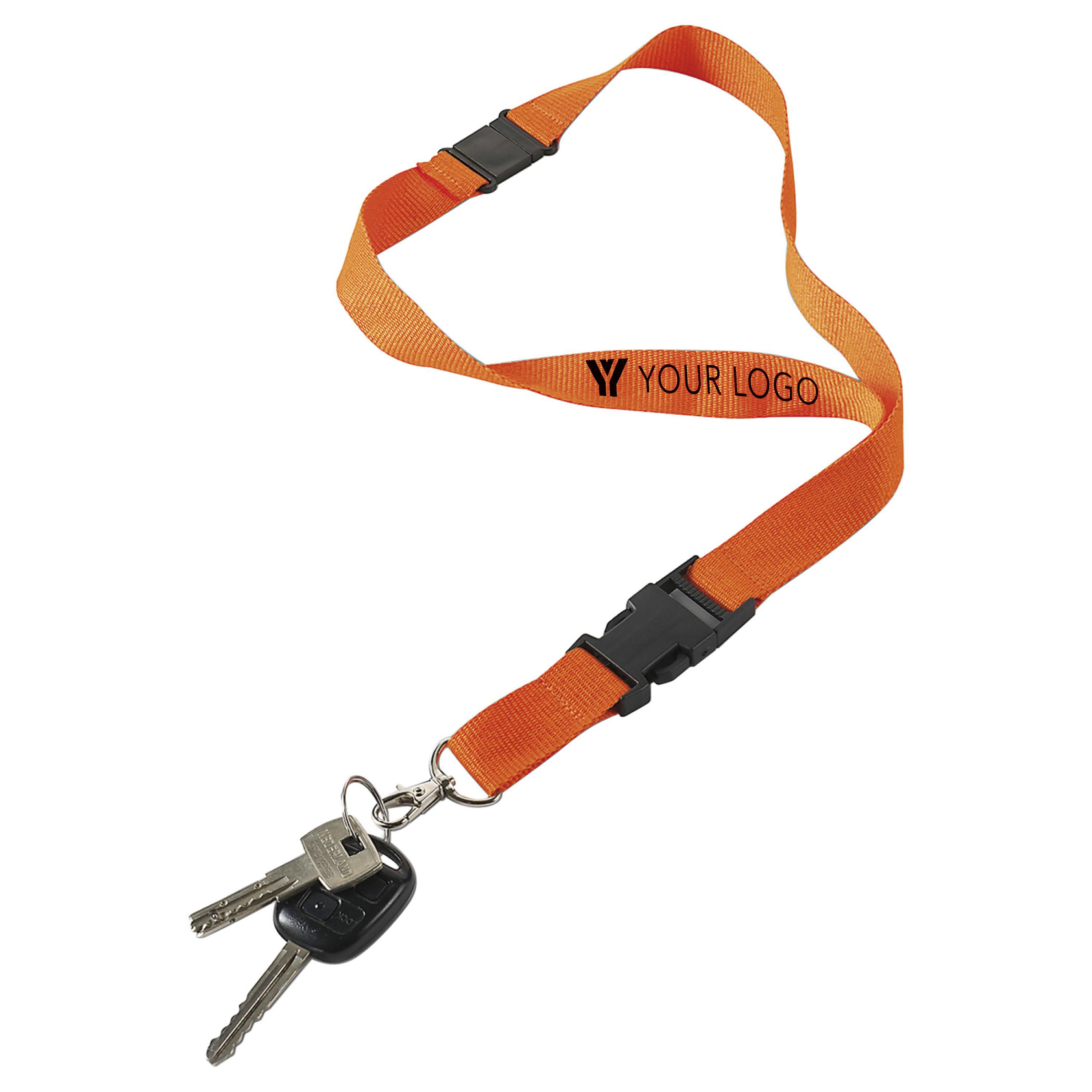 Keycord Safety (2,5 cm) bedrukken met logo