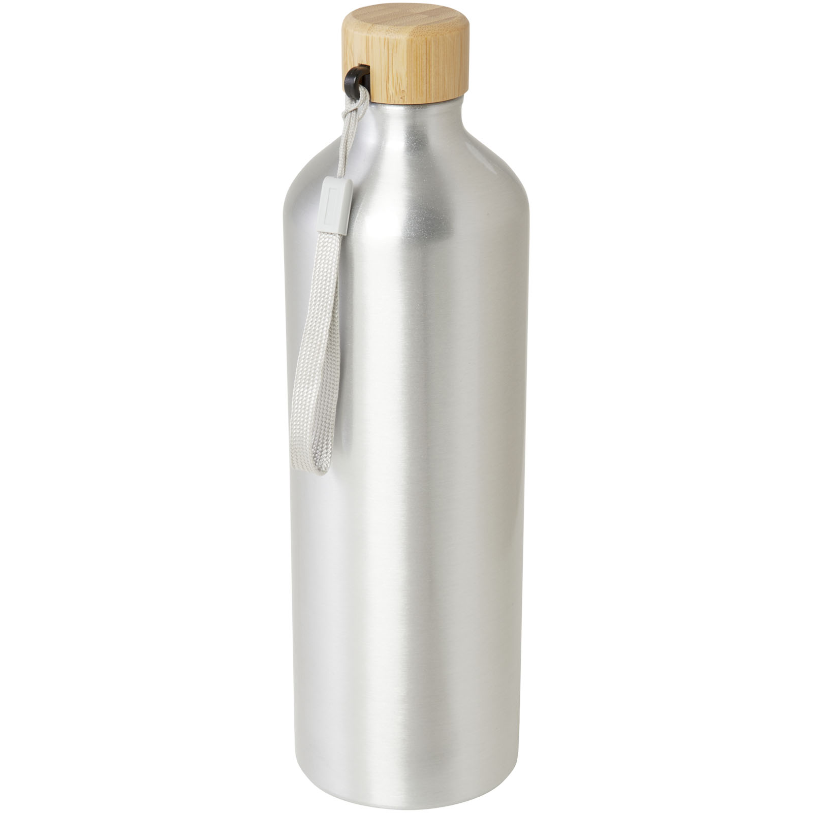 Malpeza 1000 ml waterfles van RCS-gecertificeerd gerecycled aluminium bedrukken met logo