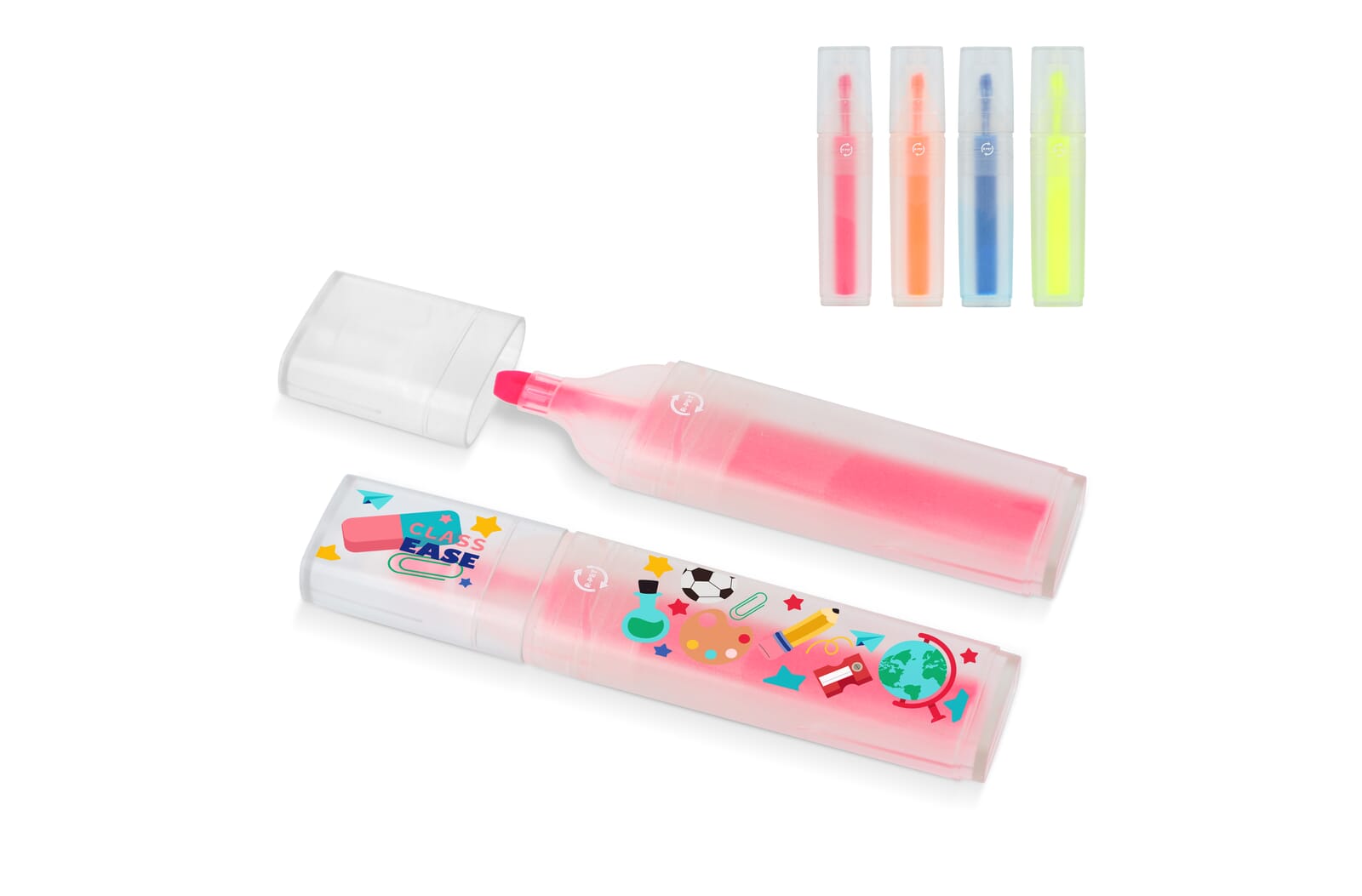 R-PET markeerstift bedrukken met logo