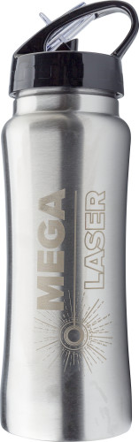 RVS drinkfles (600 ml) bedrukken met logo