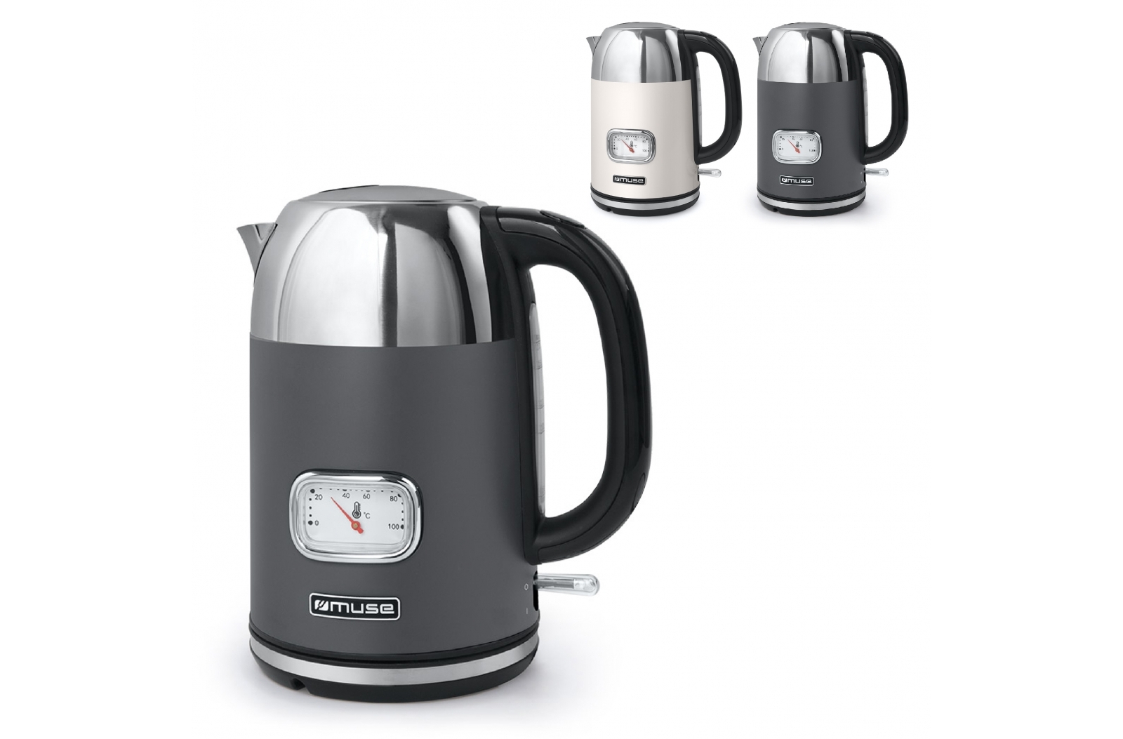 Muse waterkoker (1,7 Liter) bedrukken met logo