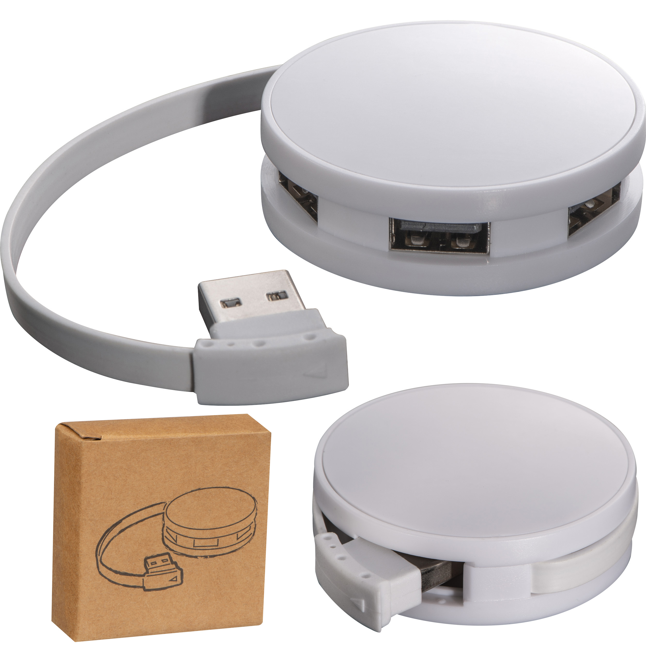 Fall USB-Hub bedrukken met logo