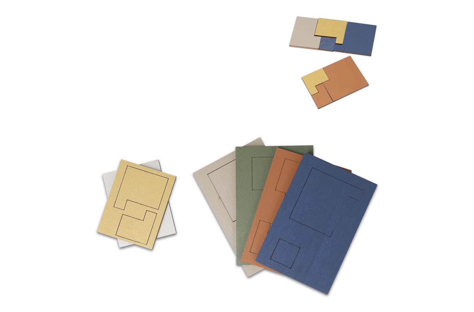 InSideOut FSC Houten Matchbox think iq puzzel bedrukken met logo