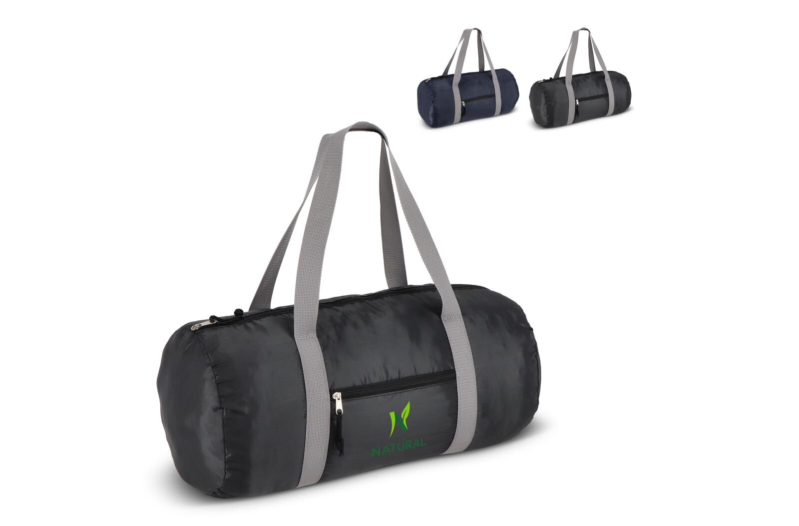 190T gerecycled PET lichtgewicht sport- en reistas 48 x 23 x 23 cm 20 L bedrukken met logo