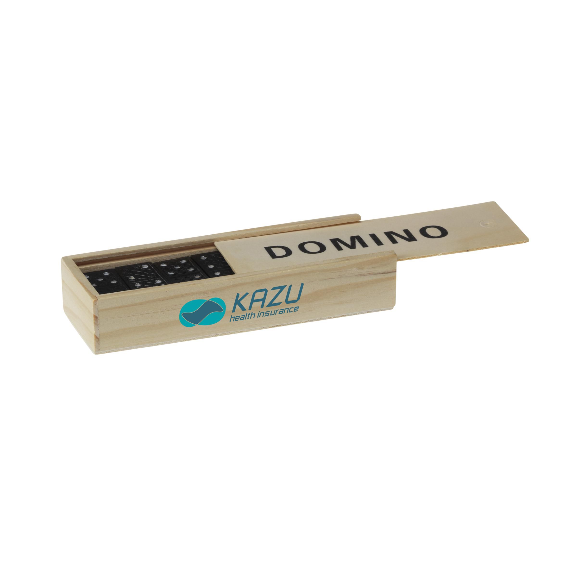 Domino spel bedrukken met logo