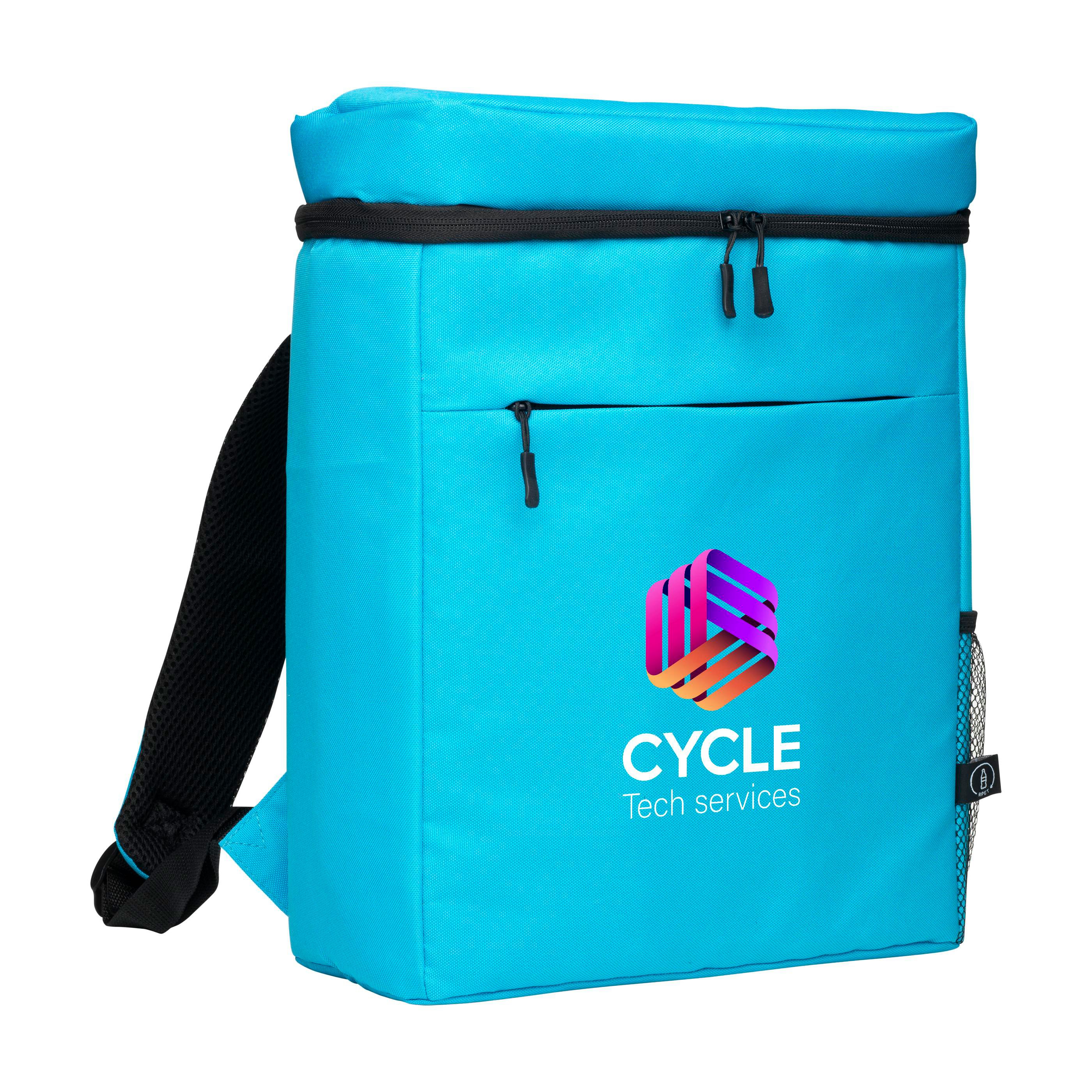 Arctica Cooler GRS Recycled Backpack koeltas bedrukken met logo