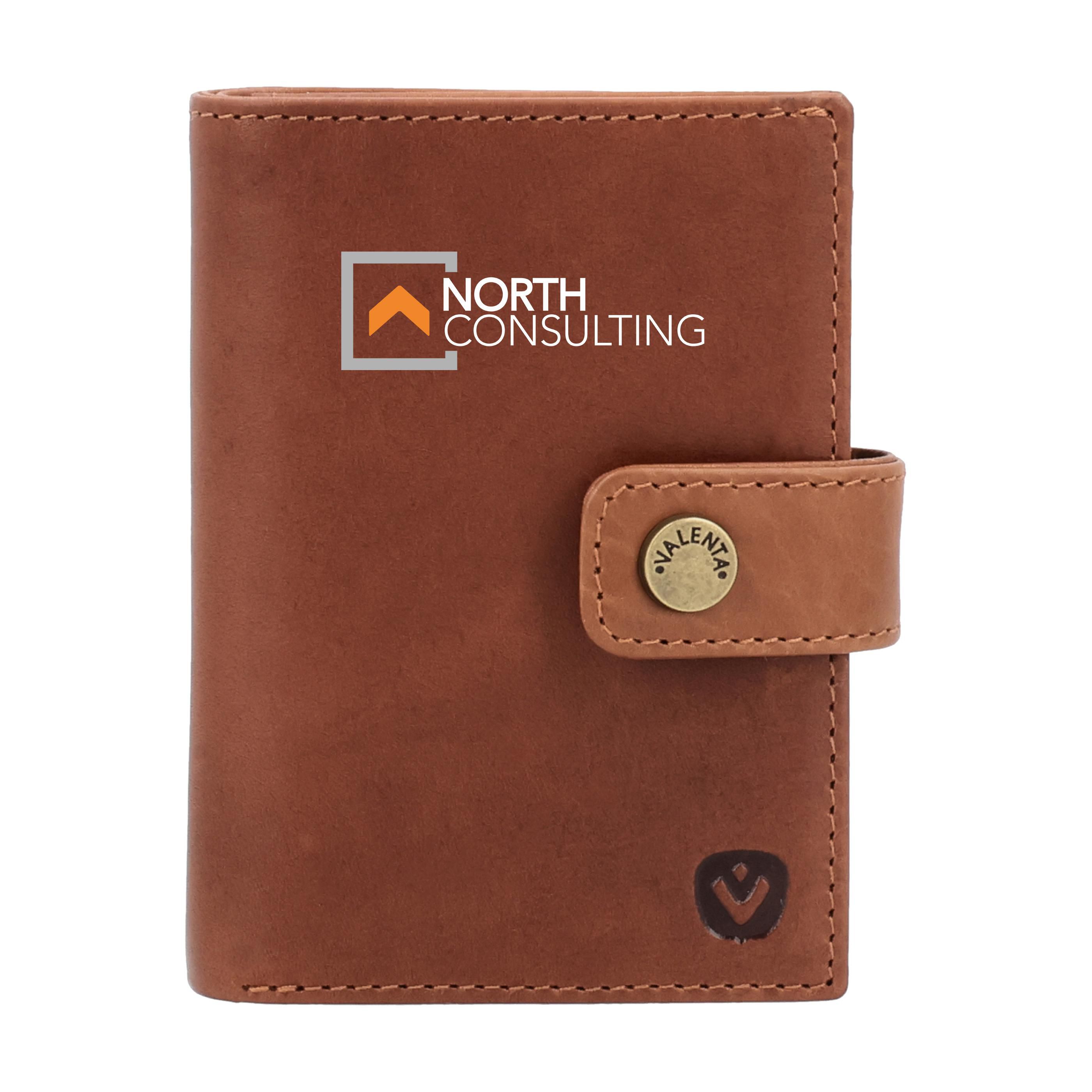 Valenta Card Wallet Leather MagSafe Luxe bedrukken met logo