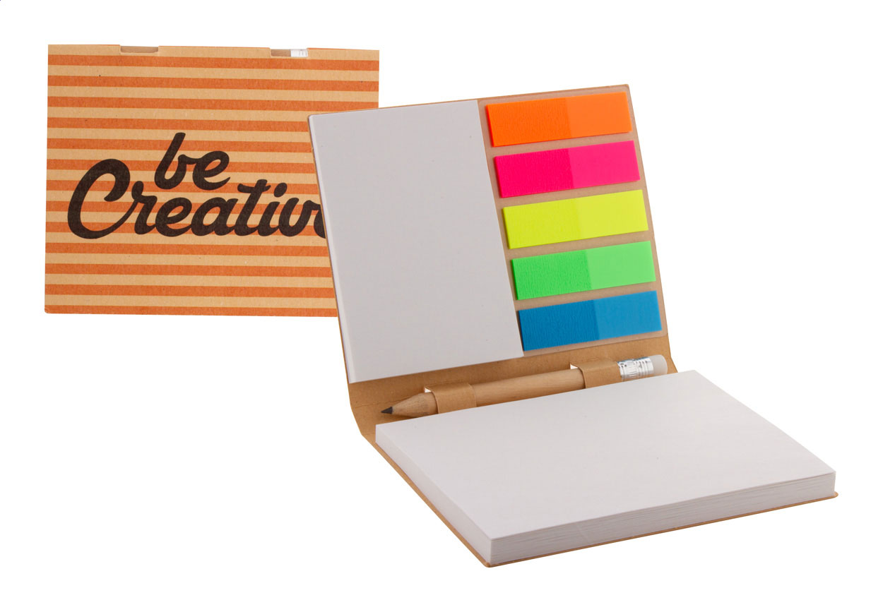 custom made sticky notes/ notitieblok bedrukken met logo