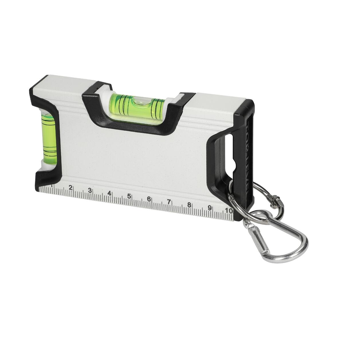 Spirit level "Misura" 10,5 cm bedrukken met logo