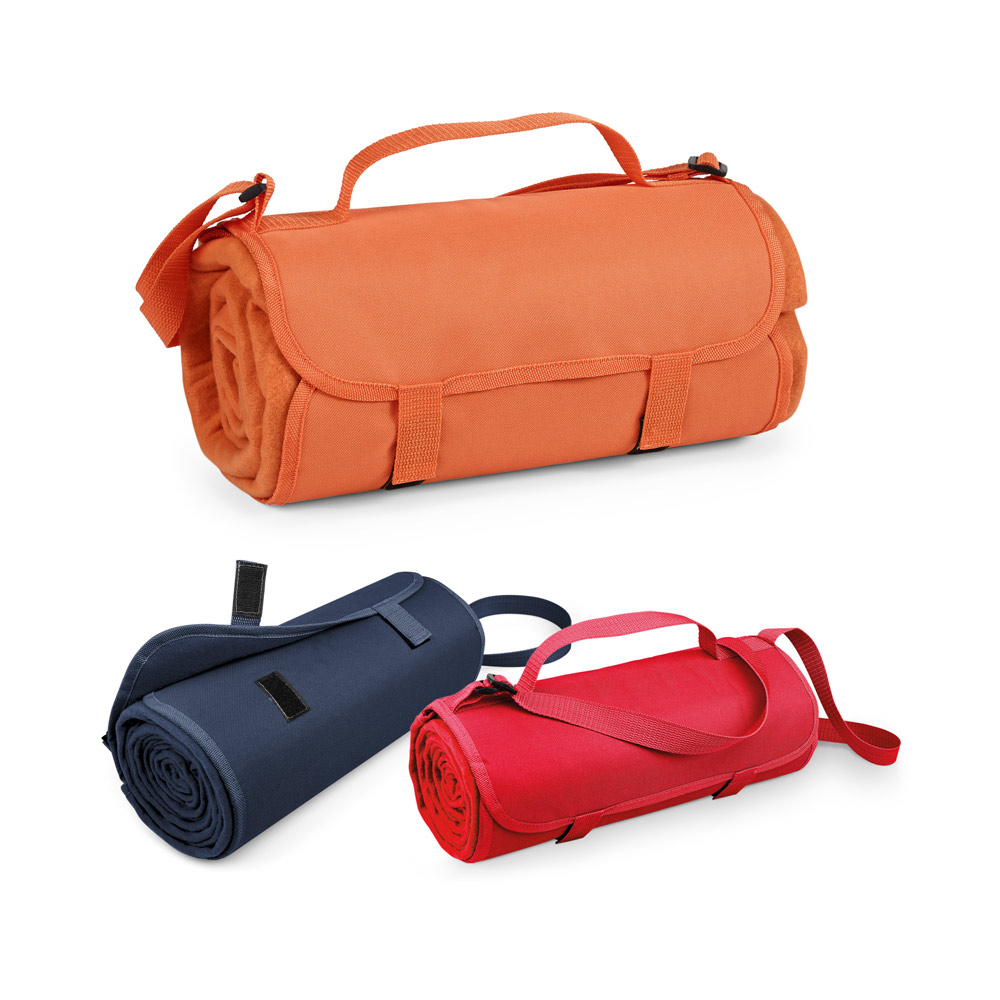 FLEECE. Fleecedeken (160 g/m²) bedrukken met logo