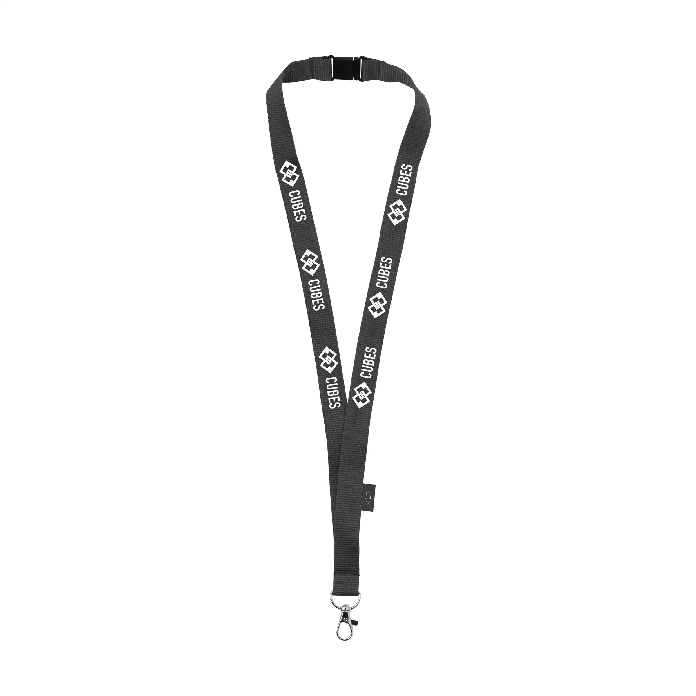 Festi Lanyard Safety RPET keycord (2 cm) bedrukken met logo