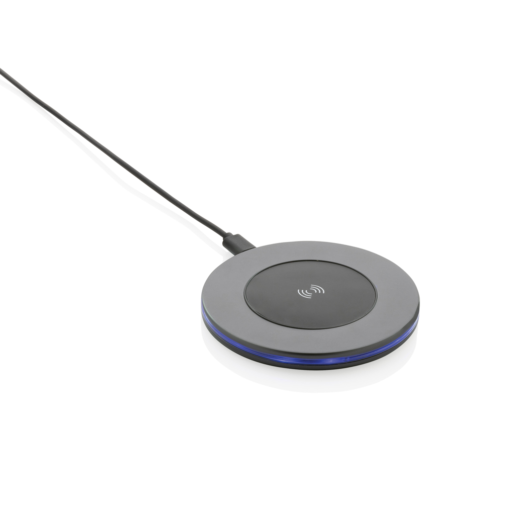 Terra RCS gerecycled aluminium 10W Draadloze oplader bedrukken met logo