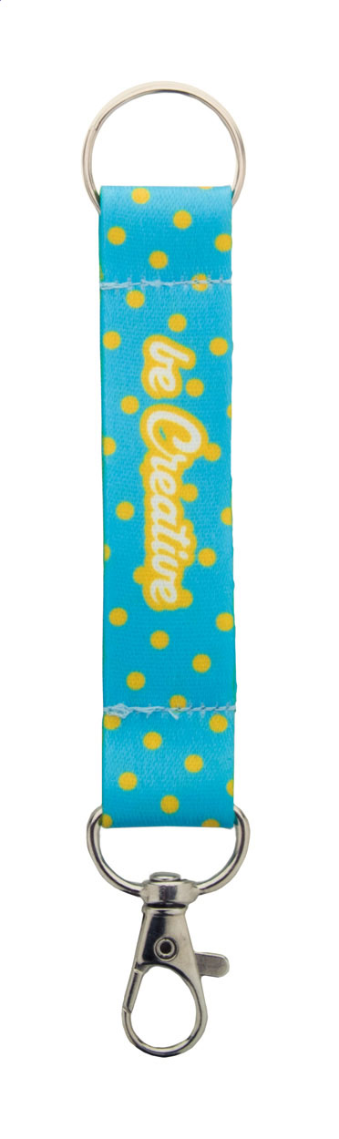 custom made RPET-sleutelhanger bedrukken met logo