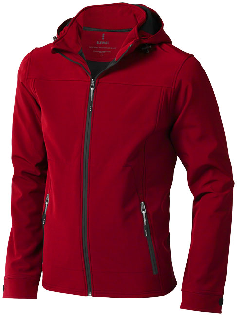 Langley heren softshell jack bedrukken met logo