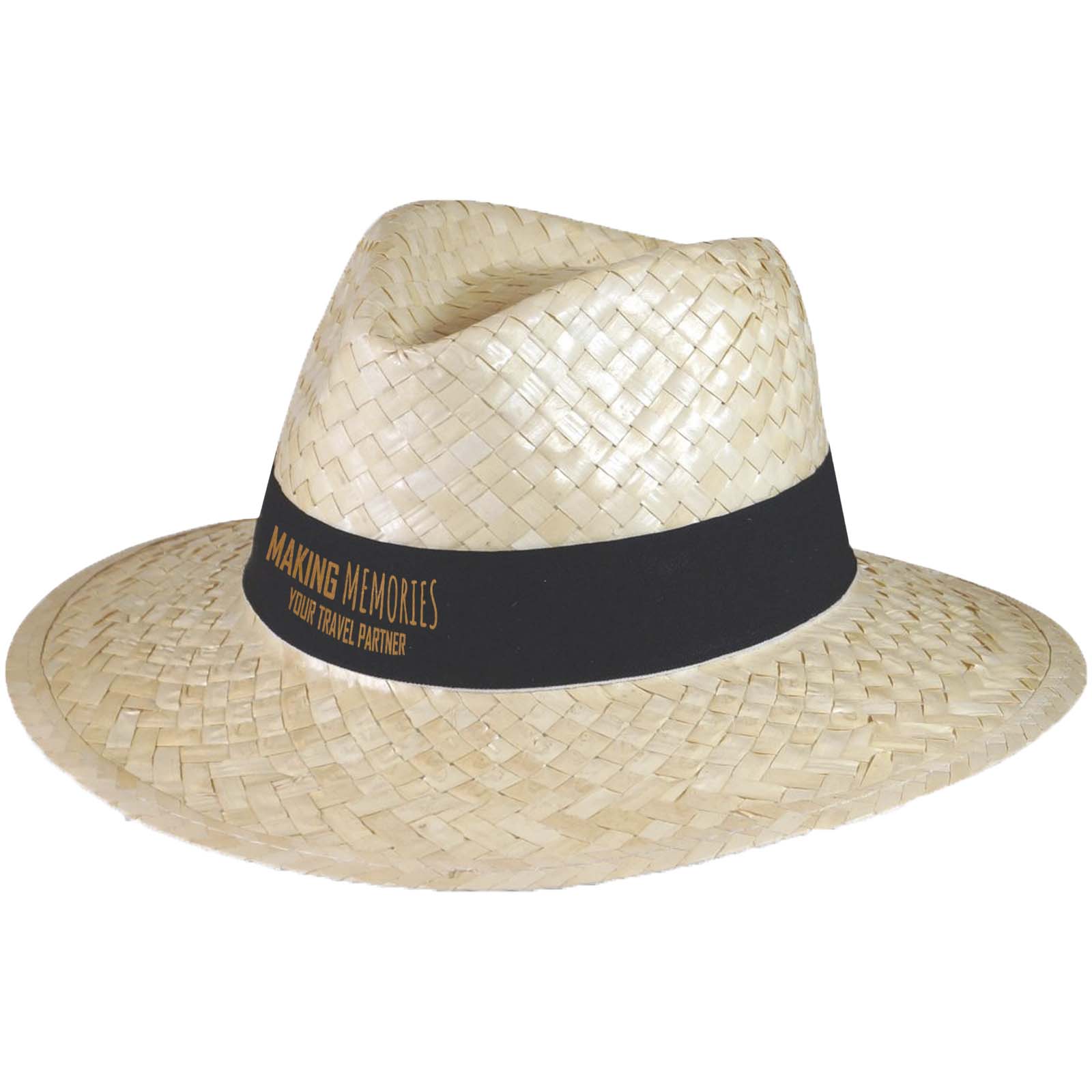 Citizen Green Clyde panamahoed bedrukken met logo