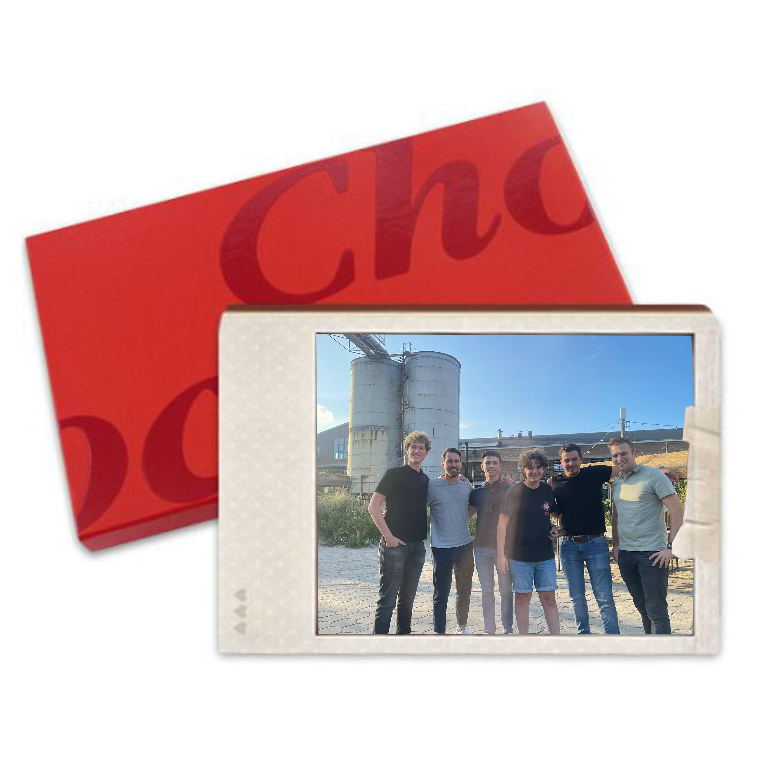 ChocoImage (240 gram) bedrukken met logo