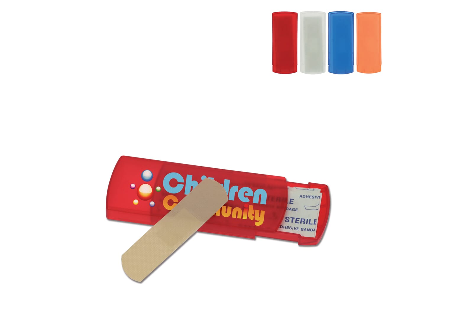 Pleisterdoosje 5 stuks bedrukken met logo