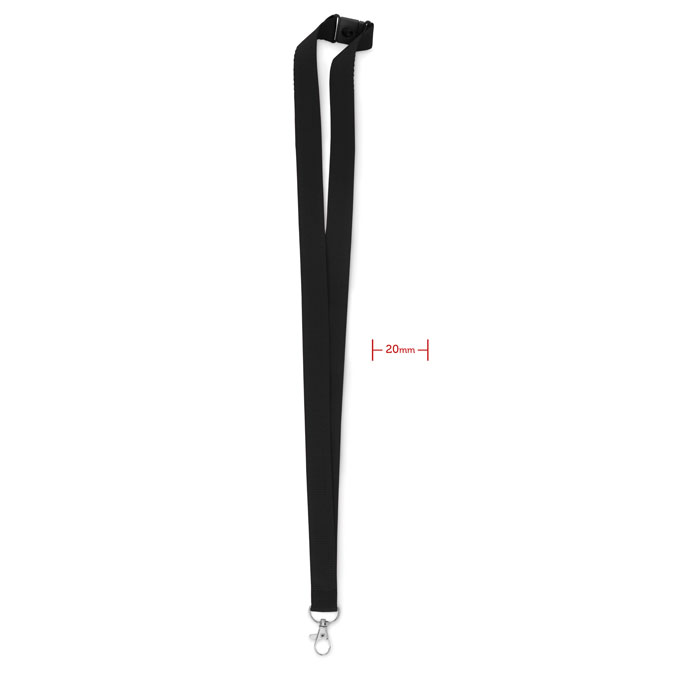 Safety lanyard 20 mm bedrukken met logo