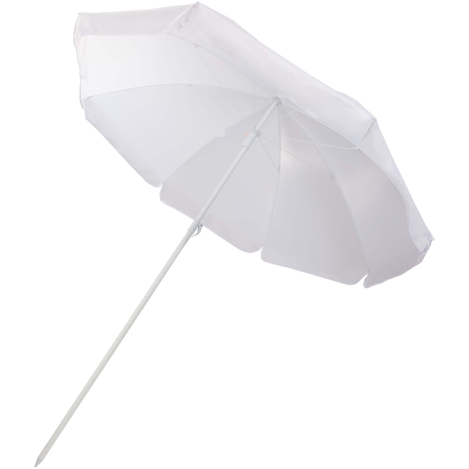 Zenith strandparasol bedrukken met logo