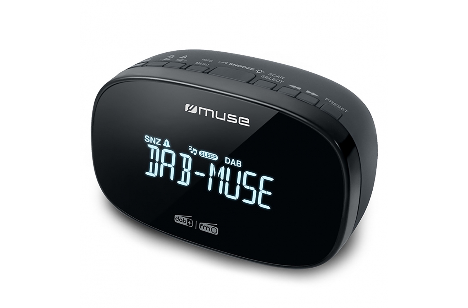M-150 CDB | Muse Clock Radio DAB+ bedrukken met logo