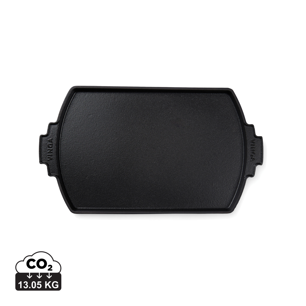 VINGA Monte Ardoise grillplaat, rechthoekig bedrukken met logo