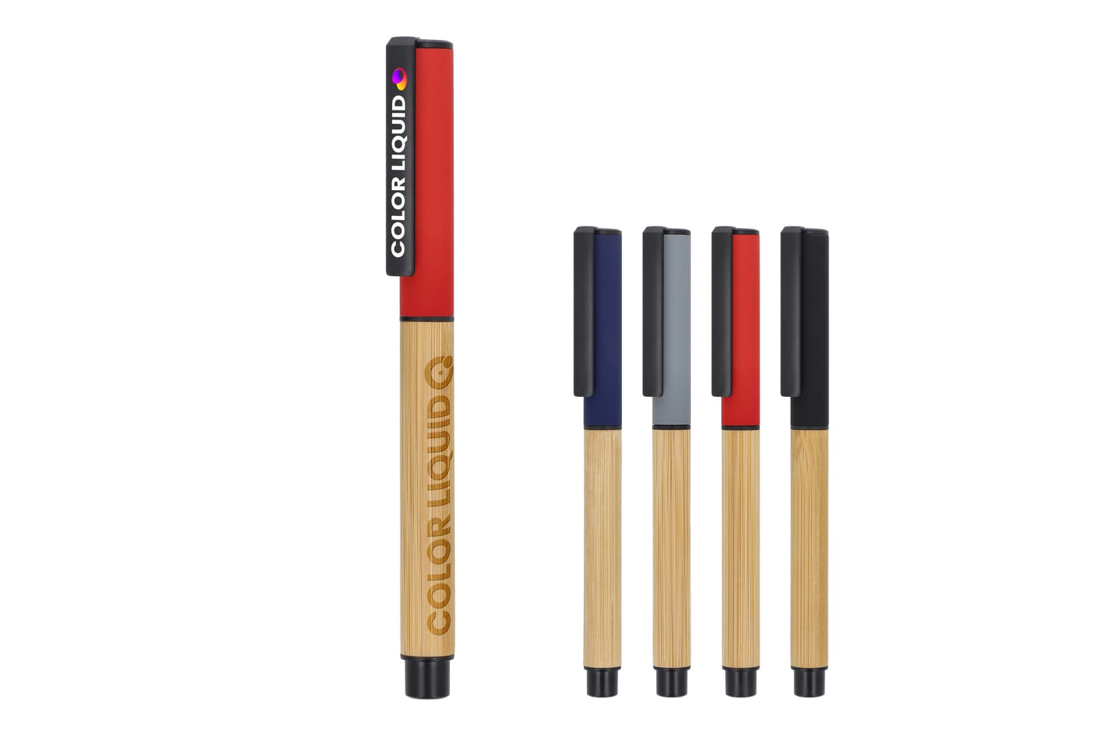 Rollerbal bamboo bedrukken met logo